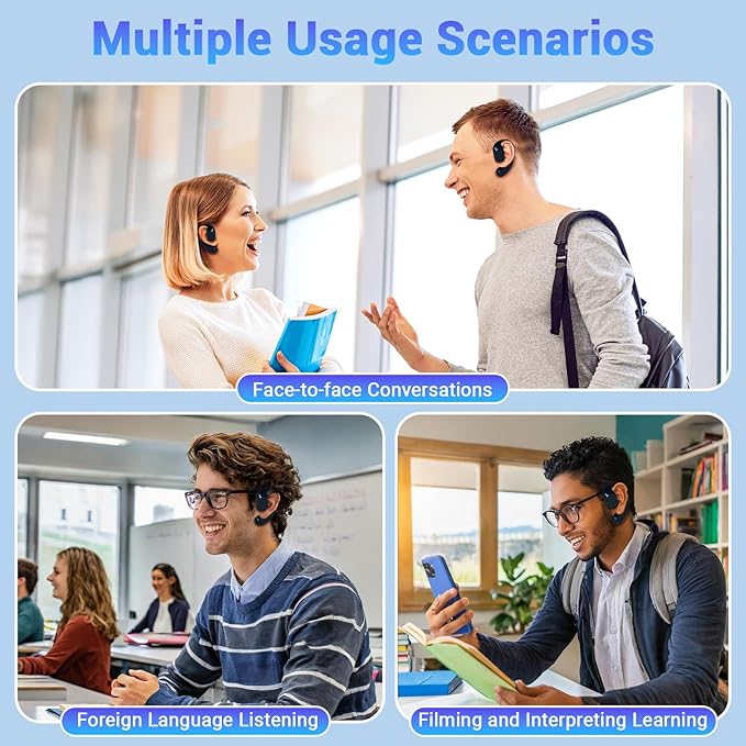 Auriculares Traductores – Escucha y entiende en cualquier idioma